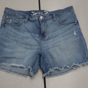 Seven7 Denim Blue Weekend Women's Shorts Size 12